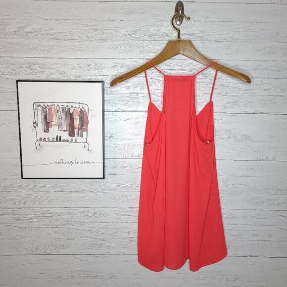 Ro & De Pink Racer Back Tank Size Small - Picture 2 of 11